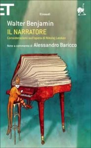 Copertina del libro Il narratore di Walter Benjamin