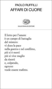 Copertina del libro Affari di cuore di Paolo Ruffilli