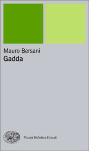 Copertina del libro Gadda di Mauro Bersani