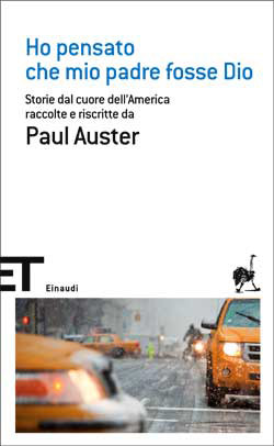 Copertina del libro Ho pensato che mio padre fosse Dio di Paul Auster