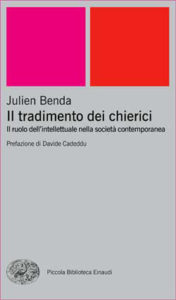 Copertina del libro Il tradimento dei chierici di Julien Benda