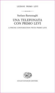 Copertina del libro Una telefonata con Primo Levi di Stefano Bartezzaghi