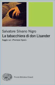 Copertina del libro La tabacchiera di don Lisander di Salvatore Silvano Nigro