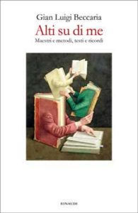 Copertina del libro Alti su di me di Gian Luigi Beccaria