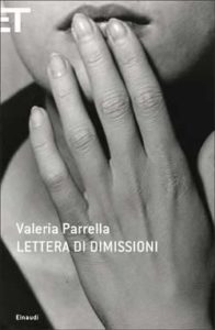 Copertina del libro Lettera di dimissioni di Valeria Parrella