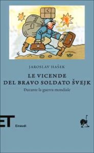 Copertina del libro Le vicende del bravo soldato Svejk di Jaroslav Hasek