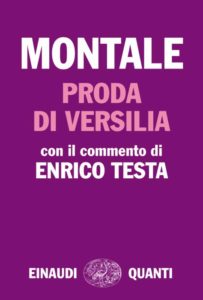 Copertina del libro Proda di Versilia di Eugenio Montale