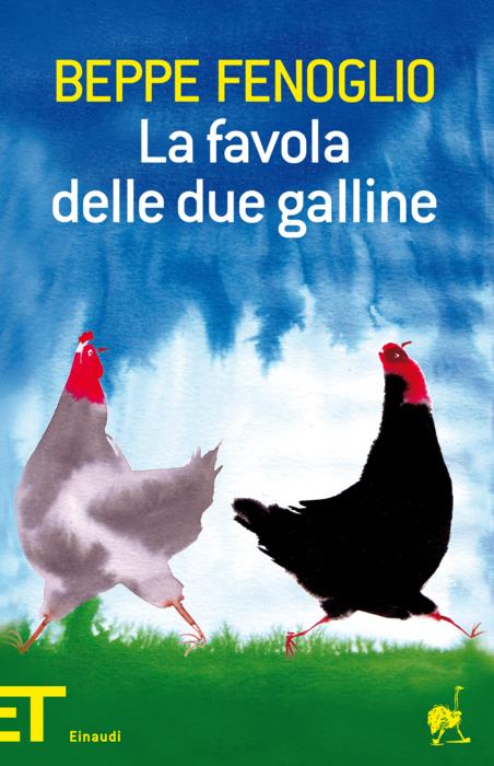 Copertina del libro La favola delle due galline di Beppe Fenoglio