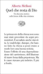 Copertina del libro Quel che resta di Dio di Alberto Melloni