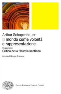 Copertina del libro Il mondo come volontà e rappresentazione di Arthur Schopenhauer