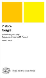 Copertina del libro Gorgia di Platone