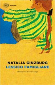 Copertina del libro Lessico famigliare di Natalia Ginzburg