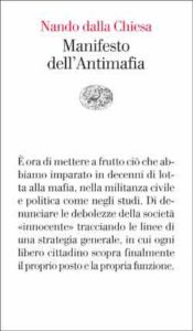 Copertina del libro Manifesto dell’Antimafia di Nando dalla Chiesa