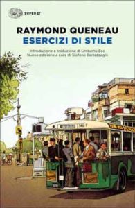 Copertina del libro Esercizi di stile di Raymond Queneau
