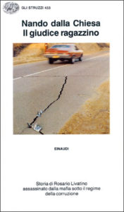 Copertina del libro Il giudice ragazzino di Nando dalla Chiesa