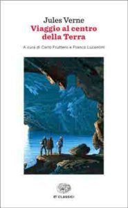 Copertina del libro Viaggio al centro della Terra di Jules Verne
