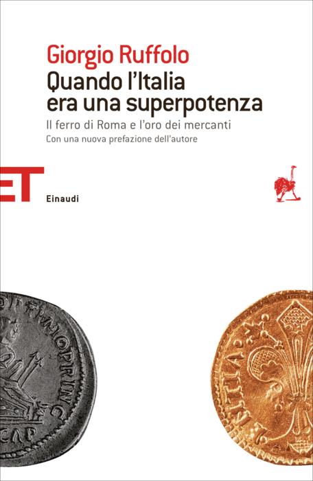 Copertina del libro Quando l’Italia era una superpotenza di Giorgio Ruffolo