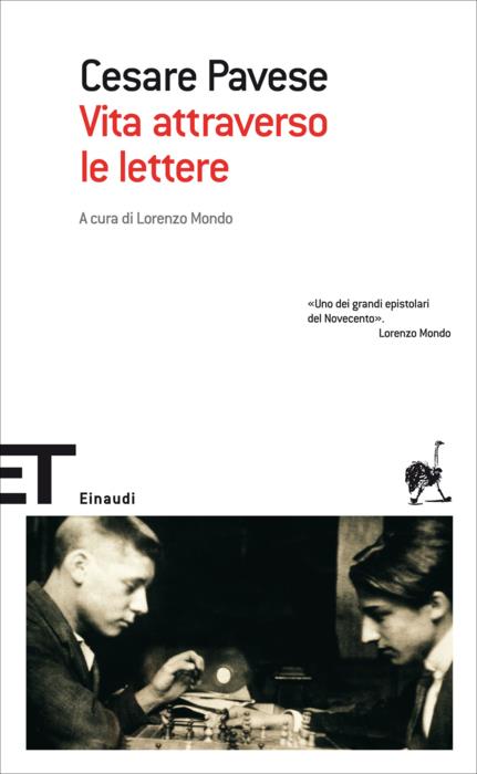 Copertina del libro Vita attraverso le lettere di Cesare Pavese