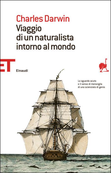 Copertina del libro Viaggio di un naturalista intorno al mondo di Charles Darwin