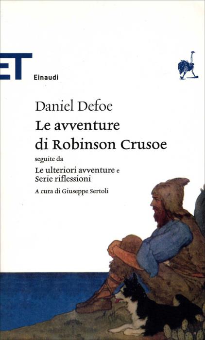 Copertina del libro Le avventure di Robinson Crusoe (Einaudi)