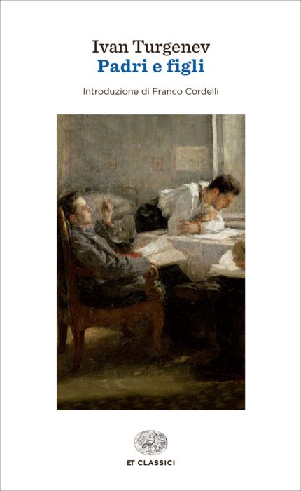 Copertina del libro Padri e figli di Ivan Turgenev