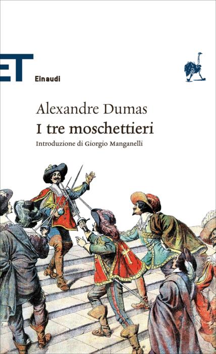 Copertina del libro I tre moschettieri (Einaudi) di Alexandre Dumas