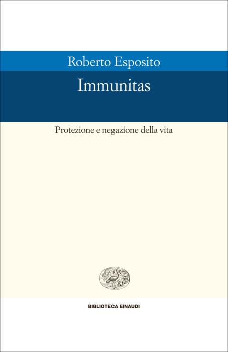 Copertina del libro Immunitas di Roberto Esposito
