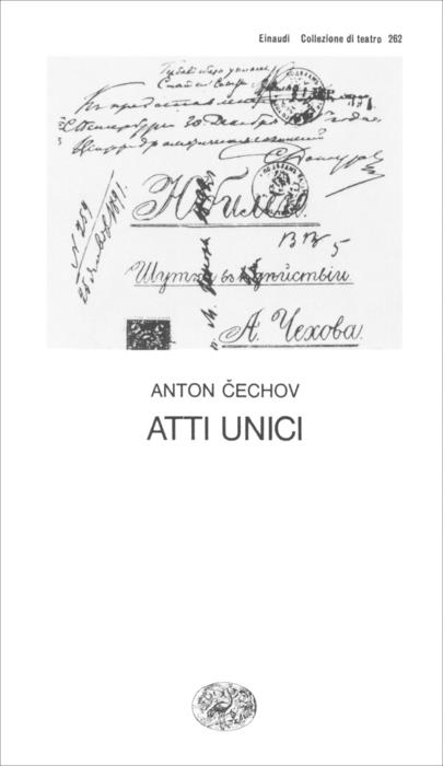 Copertina del libro Atti unici di Anton P. Cechov