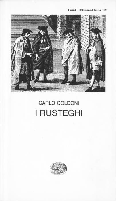 Copertina del libro I rusteghi di Carlo Goldoni