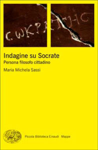 Copertina del libro Indagine su Socrate di Maria Michela Sassi