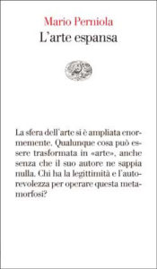 Copertina del libro L’arte espansa di Mario Perniola