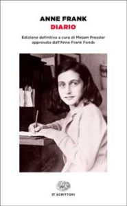 Copertina del libro Diario di Anne Frank
