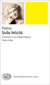 Copertina del libro Sulla felicità di Plotino