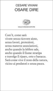 Copertina del libro Osare dire di Cesare Viviani