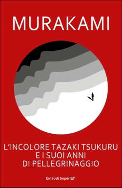 Copertina del libro L’incolore Tazaki Tsukuru e i suoi anni di pellegrinaggio di Murakami Haruki