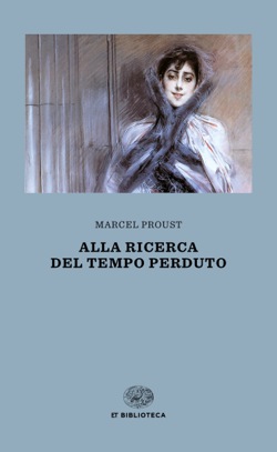 Copertina del libro Alla ricerca del tempo perduto di Marcel Proust