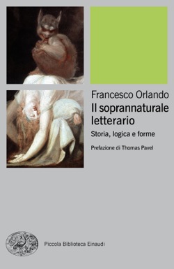 Copertina del libro Il soprannaturale letterario di Francesco Orlando