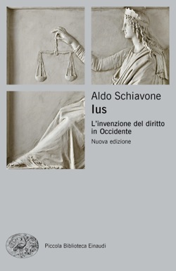 Copertina del libro Ius di Aldo Schiavone