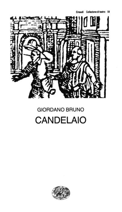 Copertina del libro Candelaio di Giordano Bruno