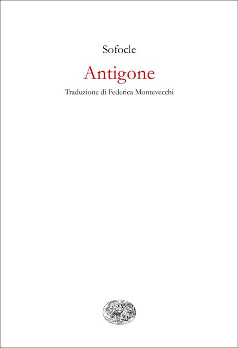 Copertina del libro Antigone di Sofocle