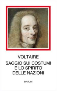 Copertina del libro Saggio sui costumi e lo spirito delle nazioni di Voltaire