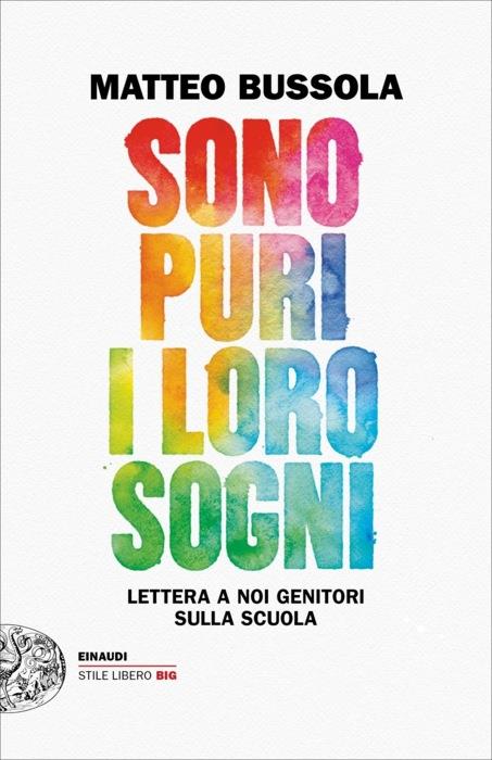 Copertina del libro Sono puri i loro sogni di Matteo Bussola