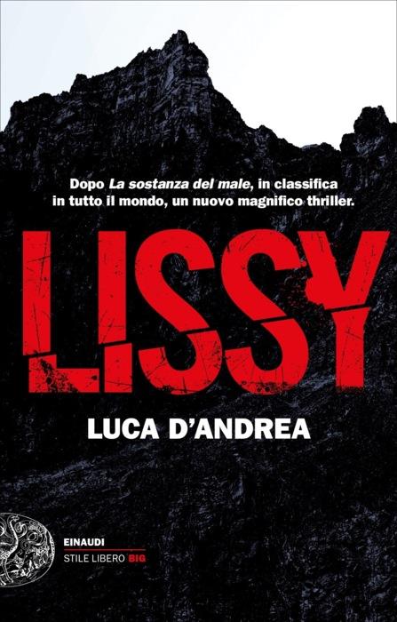 Copertina del libro Lissy di Luca D'Andrea