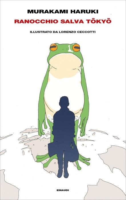 Copertina del libro Ranocchio salva Tokyo di Murakami Haruki