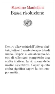 Copertina del libro Bassa risoluzione di Massimo Mantellini