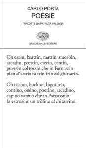 Copertina del libro Poesie di Carlo Porta