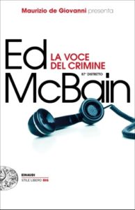 Copertina del libro La voce del crimine di Ed McBain
