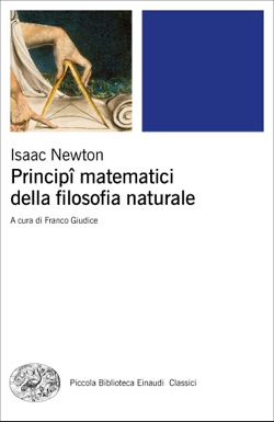 Copertina del libro Principî matematici della filosofia naturale di Isaac Newton