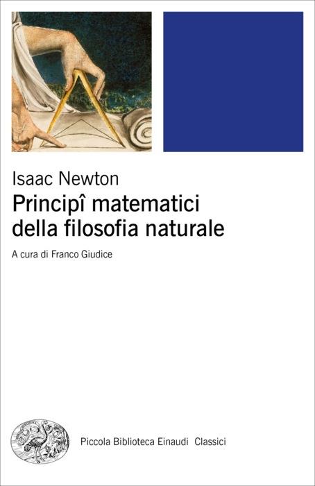 Copertina del libro Principî matematici della filosofia naturale di Isaac Newton