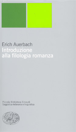 Copertina del libro Introduzione alla filologia romanza di Erich Auerbach